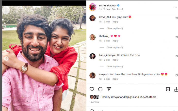Anshula and Rohan thakkar