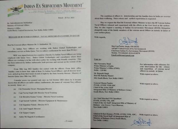 Fate of eight ex-Indian Navy personnel in Qatar hangs in the balance Fate of eight ex-Indian Navy personnel in Qatar hangs in the balance