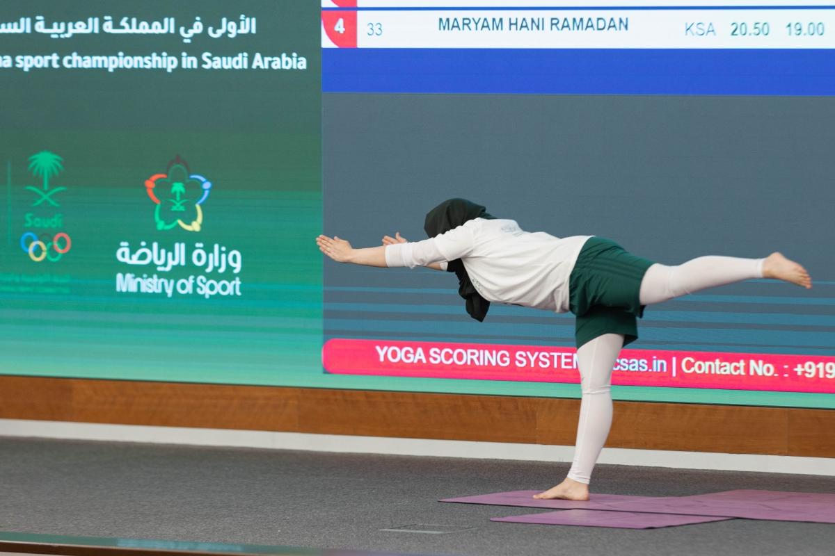 Saudi's first-ever Yogasana Sports Championship concludes in Jeddah