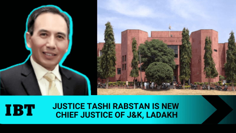 Justice Tashi Rabstan; new Chief Justice of J&K, Ladakh Justice Tashi Rabstan; new Chief Justice of J&K, Ladakh