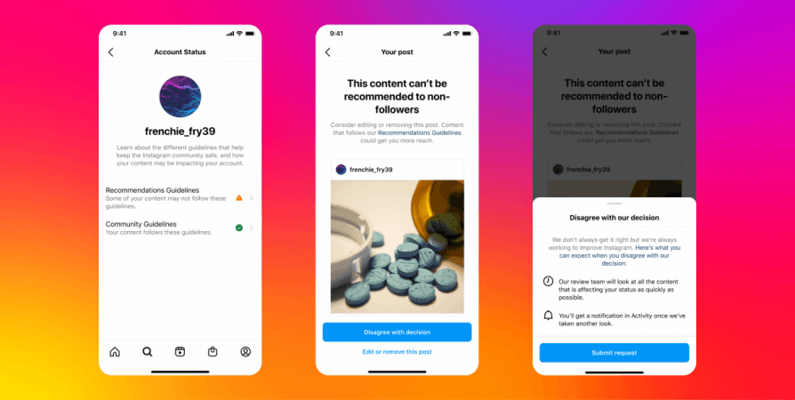 Instagram creators can now see if their posts are being blocked Instagram creators can now see if their posts are being blocked