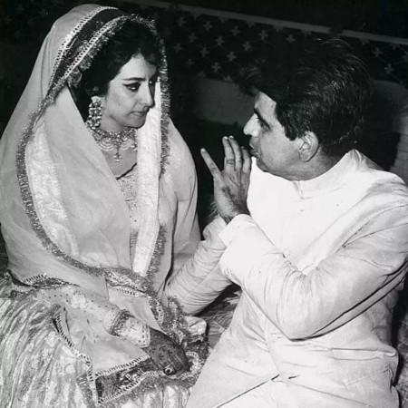 Dilip kumar and Saira Banu