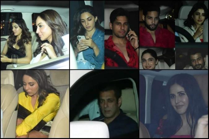 Shah Rukh Khan, Gauri Khan, Aryan Khan, Ananya Panday, Sidharth Malhotra, Kiara Advani, Katrina Kaif and others arrive in style at Amritpal Singh's birthday bash