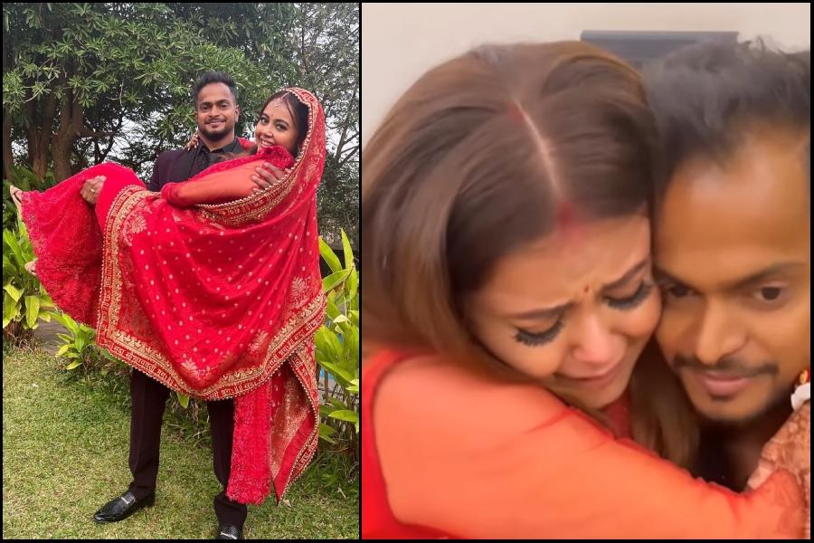 Devoleena Fucking Video Com - Former Bigg Boss contestant Devoleena Bhattacharjee gets married to Shanwaz  Shaikh; [see wedding pictures and videos] - IBTimes India