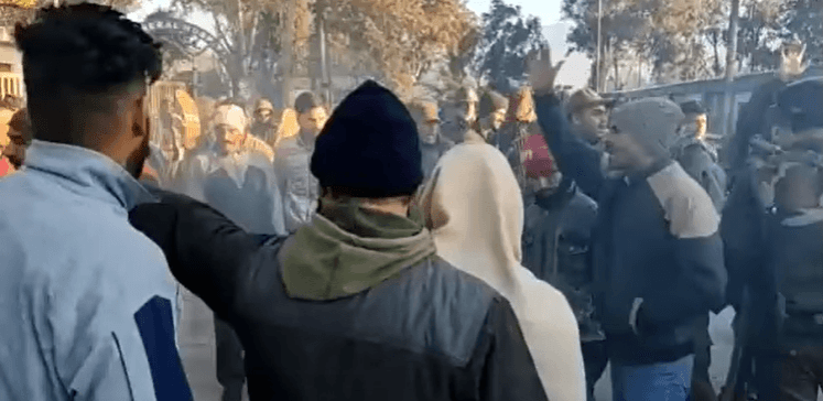 Protest in Rajouri