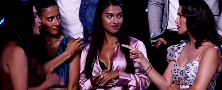 Sunny Leone angry at Splitsvilla contestant Sunny Leone angry Splitsvilla