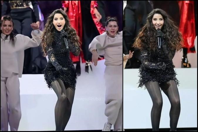 Nora Fatehi sets the stage on fire with her SEXY moves; croons