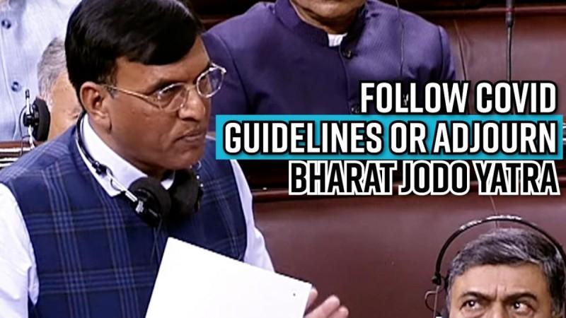 Follow Covid guidelines or adjourn Bharat Jodo Yatra, writes Health Minister Mandaviya; Congress responds