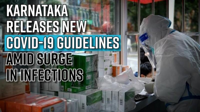 Karnataka releases new Covid-19 guidelines amid surge in infections; check what changes