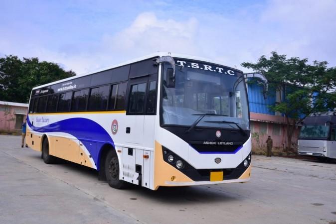 TSRTC buses TSRTC buses
