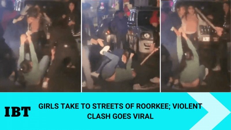 Girls fighting with lathi, throwing punches in Roorkee caught on camera; video goes viral Girls fighting with lathi, throwing punches in Roorkee caught on camera; video goes viral