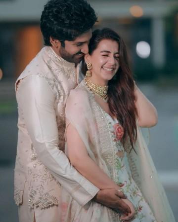 Aadhi Pinnisetty and Nikki Galrani