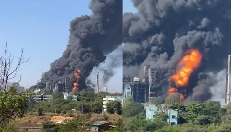 Two workers killed in Nashik factory blast and blaze, 14 injured Two workers killed in Nashik factory blast and blaze, 14 injured