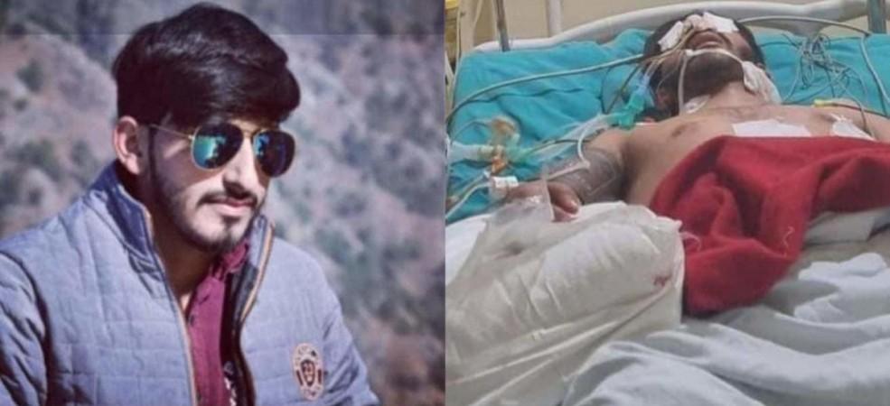 Victim of Rajouri terror attack Prince Sharma who succumbed to his injuries during treatment at GMCH Jammu on Sunday. His elder brother Deepak Sharma was also killed in the same attack. Rajouri terror attack