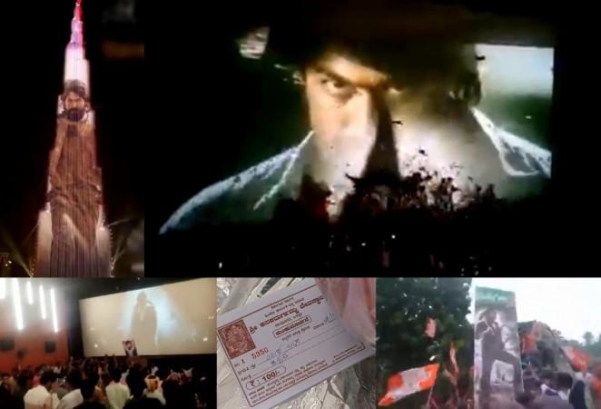 Yash's birthday celebrations