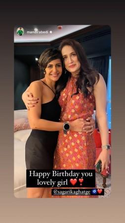 Sagarika Ghatge and Zaheer Khan