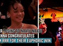 After losing to Naatu Naatu; Rihanna congratulates team RRR for their euphoric win