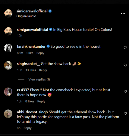 comments