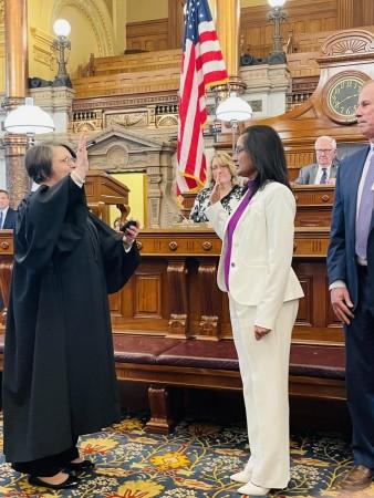 Indian-American takes oath as Kansas State Senator Indian-American takes oath as Kansas State Senator