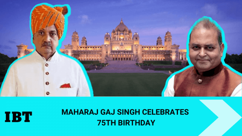 Maharaj Gaj Singh celebrates 75th birthday at Baradari of Umaid Bhawan Palace
