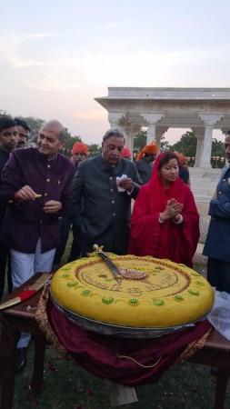 Maharaj Gaj Singh celebrates 75th birthday at Baradari of Umaid Bhawan Palace Maharaj Gaj Singh celebrates 75th birthday at Baradari of Umaid Bhawan Palace
