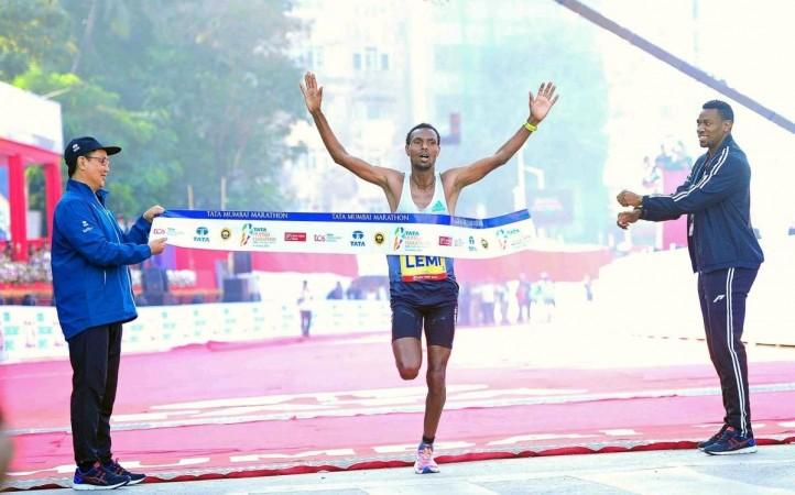 Mumbai Marathon: Gopi wins in Indian section Mumbai Marathon: Ethiopia's Lemi, Haymanot set course records; Gopi wins in Indian section