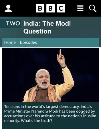 Govt slams BBC documentary on PM Modi, calls it 'biased propaganda piece' The government on Thursday criticised a BBC series on Prime Minister Narendra Modi, terming it