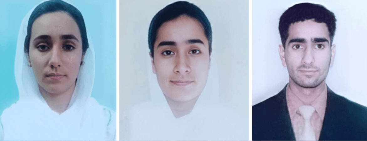 Two sisters and their brother who all qualified Jammu and Kashmir Administrative Services exams Three siblings qualified JKAS exams