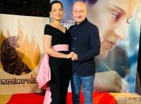 Anupam Kher and Kangana Ranaut