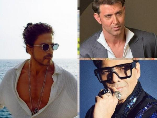 Hrithik Roshan, Karan Johar, Shah Rukh Khan
