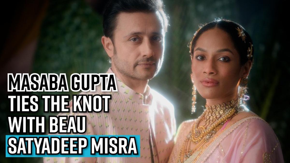 Newlywed Masaba Gupta host a reception party; poses with dad Vivian ...