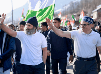 Omar Abdullah with Rahul Gandhi