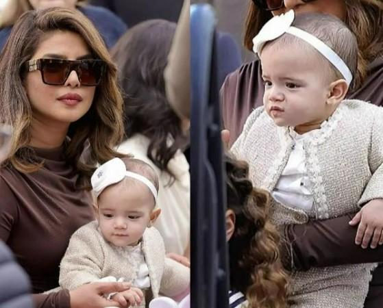 Priyanka Chopra with Malti Marie Chopra Jonas Priyanka Chopra with Malti Marie Chopra Jonas