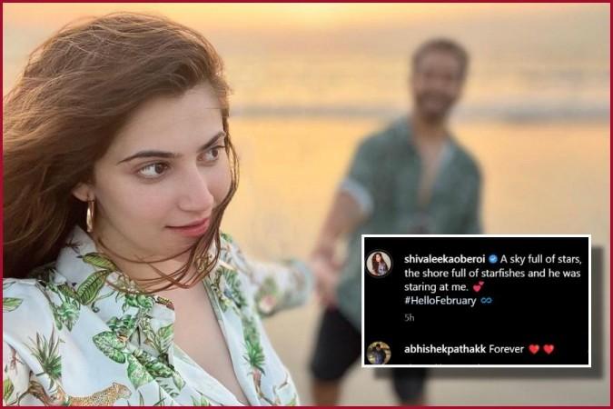 Shivaleeka Oberoi confirms marriage with Drishyam 2 director Abhishek Pathak with a romantic post.