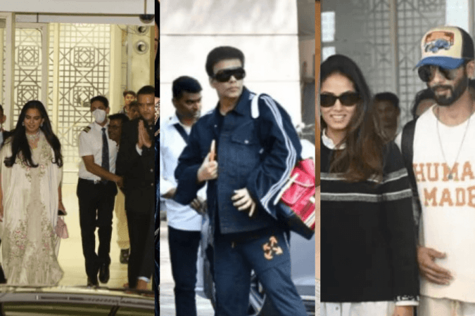 Isha Ambani, Karan Johar, Shahid Kapoor, Mira Rajput Isha Ambani, Karan Johar, Shahid Kapoor, Mira Rajput