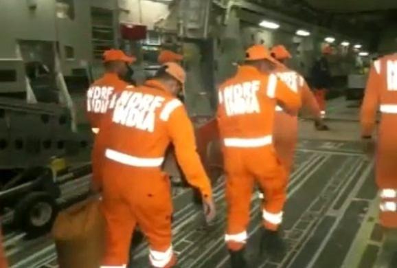 Indian NDRF team India sends NDRF team