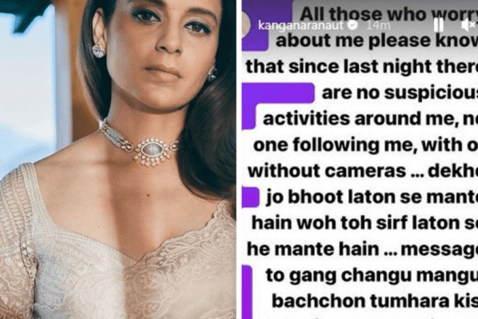 Kangana Ranaut Instagram post Kangana Ranaut Instagram post