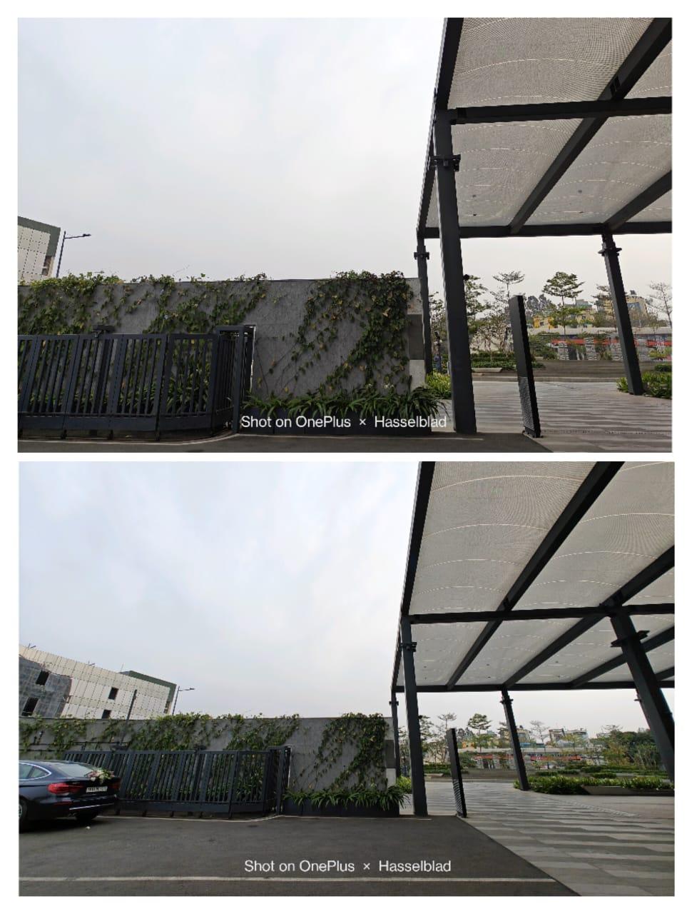 Ultrawide vs 1x camera samples shot on OnePlus 11
