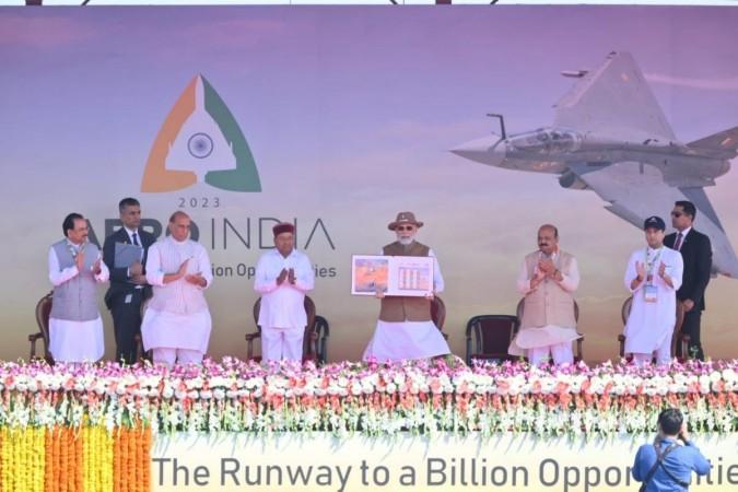 India won't miss any opportunity to become leading defence sector player: PM Modi at Aero India 2023 India won't miss any opportunity to become leading defence sector player: PM Modi at Aero India 2023