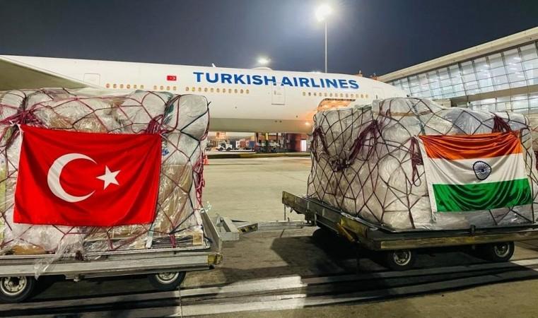 Indian citizens send help to Turkey, Ambassador says 'Thank you, India' Turkish Ambassador to India Firat Sunel took to Twitter and thanked the Indian citizens for extending help and donating essential items to the people affected by the devastating earthquake that hit Turkey and Syria on February 6.