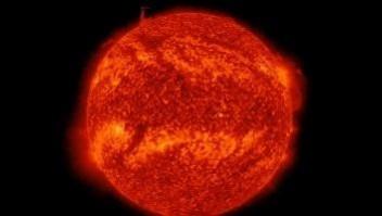 Sun did not break off its chunk, just a normal solar activity Sun did not break off its chunk, just a normal solar activity