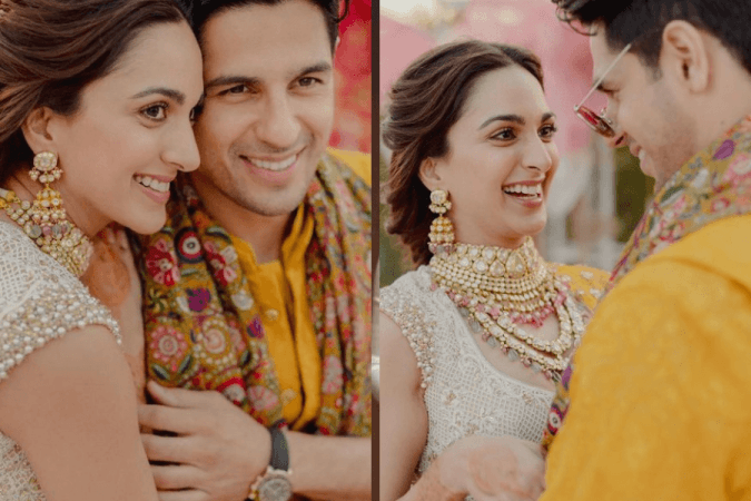 Sidharth Malhotra – Kiara Advani Are A Riot In Their Haldi Ceremony 