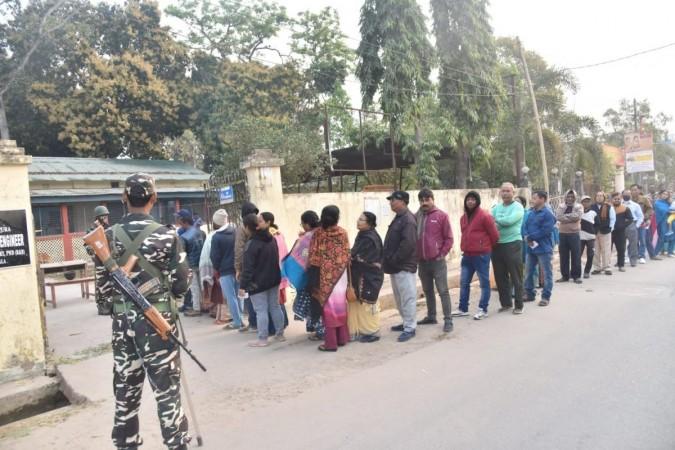 Voting begins in Tripura poll Voting begins in Tripura poll
