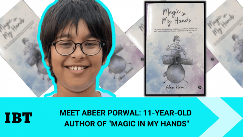 Meet Abeer Porwal; 11-year-old from B'luru onto his next book after success of Magic In My Hands Meet Abeer Porwal; 11-year-old from B'luru onto his next book after success of Magic In My Hands