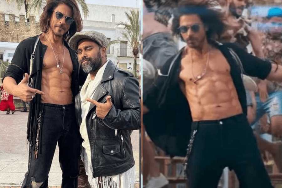 This is how a 'shy' Shah Rukh Khan was coaxed into going shirtless in ...