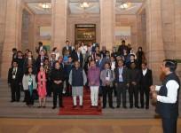 Jodhpur HRH Gaj Singh II hosted high-tea for G20 delegates at the royal Umaid Bhawan palace, supported by Jaipur Foot USA, a subsidiary of world's largest organisation for differently-abled — BMVSS.