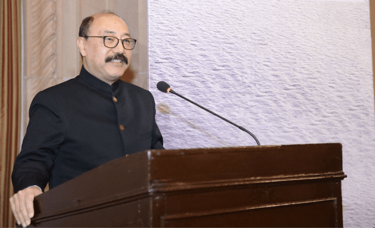 Harsh Vardhan Shringla Harsh Vardhan Shringla at the high-tea event in Umaid Bhawan Palace
