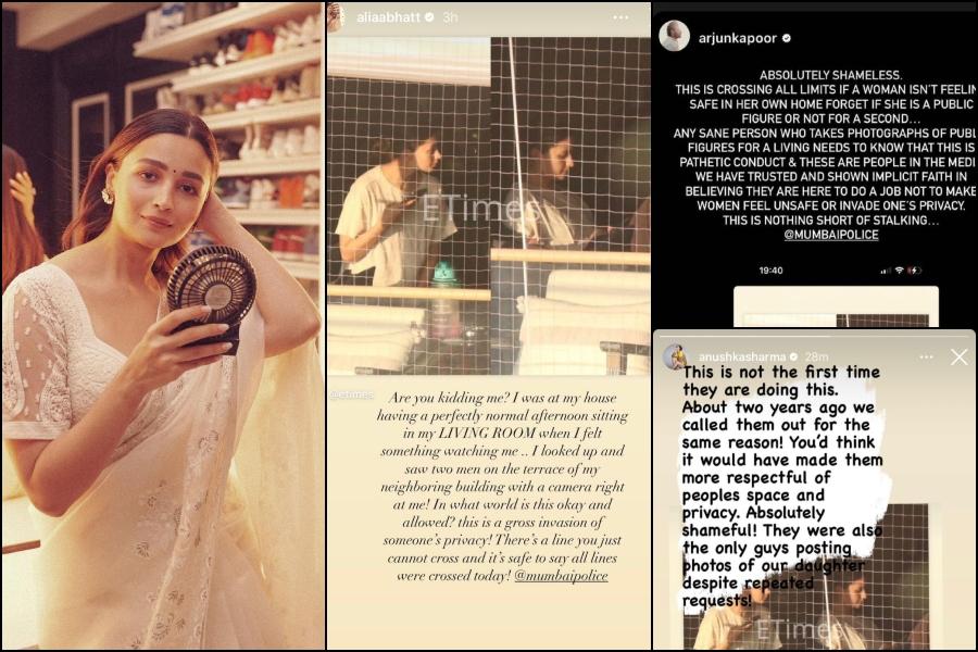 "All lines were crossed today": Furious Alia Bhatt slams news portal for taking photos of her at home, tags Mumbai Police; Celebs support