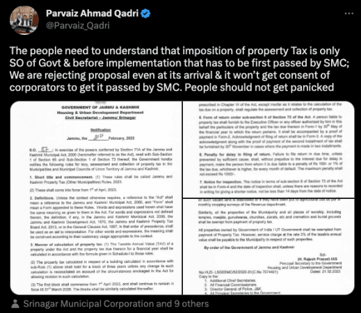 Parvaiz Ahmad Qadri tweet Parvaiz Ahmad Qadri tweet