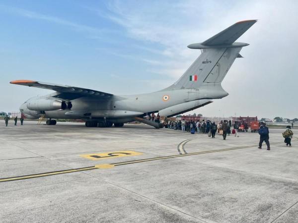 IAF airlifts 388 citizens from Jammu to Leh